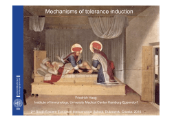 central tolerance