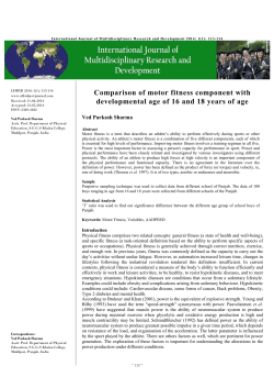 - International Journal of Multidisciplinary Research and