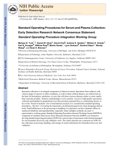 Plasma Supplemental Document