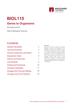as PDF - Unit Guide
