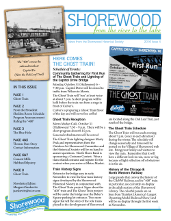 Shorewood Historical Society