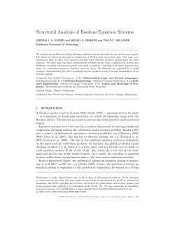 Structural Analysis of Boolean Equation Systems