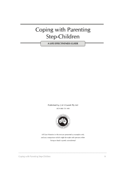 Coping with Parenting Step-Children