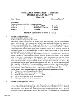 English - APS Bolarum