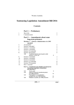 the Current Bill - Parliament of Western Australia