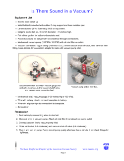 Is There Sound in a Vacuum?