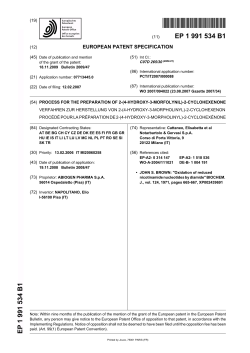 EP 1991534 B1 - European Patent Office