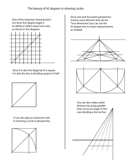 45 Degrees and Circle Structure