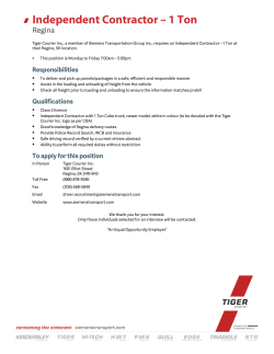 Independent Contractor &ndash; 1 Ton