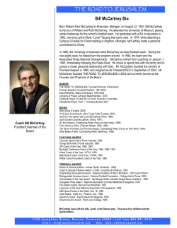 Bill McCartney Bio