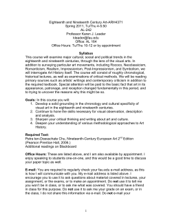 Leader-18th-19th c. Art Syllabus