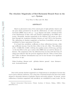 The Absolute Magnitudes of Red Horizontal Branch Stars in the