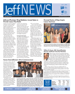 Personal Stories of Hope Inspire Cancer Survivors Jefferson