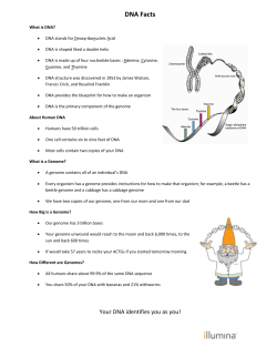 DNA Facts - Illumina