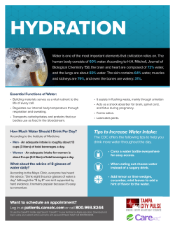 Hydration