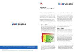 Lubricating Grease Basics