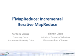 i2MapReduce - Semantic Scholar