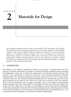 Materials for Design