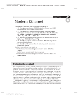 Modern Ethernet