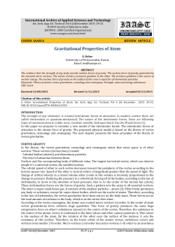 Gravitational Properties of Atom
