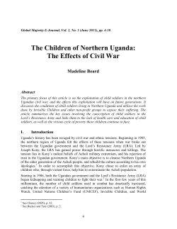 The Children of Northern Uganda