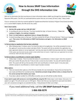 Do you have a question about your SNAP case