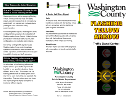 Flashing Yellow Arrow