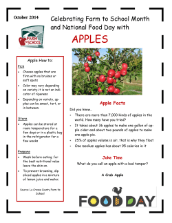 apples - Waupaca County