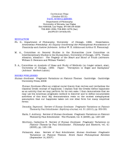 Paul.Schollmeier.CV - University of Nevada, Las Vegas