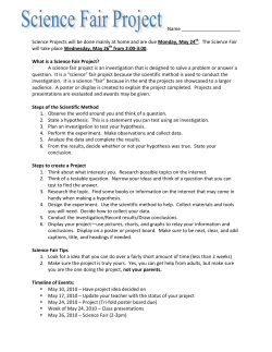 SF general info - Dublin City Schools