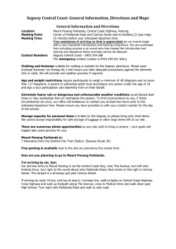 FAQ Info. - Segway Central Coast