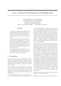 brels: A System for the Integration of Knowledge Bases