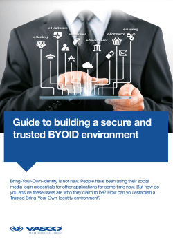 Guide to building a secure and trusted BYOID environment