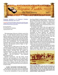 Teipana Pueblo - Socorro