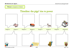 Theme: corruption of ideals