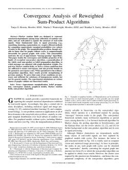 Convergence Analysis of Reweighted Sum
