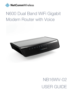 N600 Dual Band WiFi Gigabit Modem Router with Voice