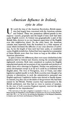 American Influence in Ireland