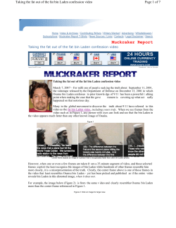 Muckraker Report