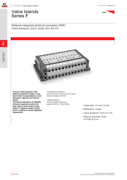2 Valve Islands Series F