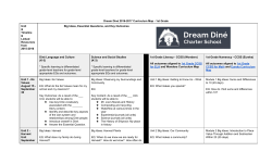 First Grade Curriculum Map