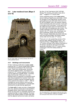 Lewes Historic Character Assessment Report Pages 37