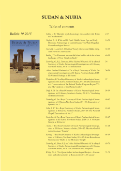 PDF : 950k - The Sudan Archaeological Research Society