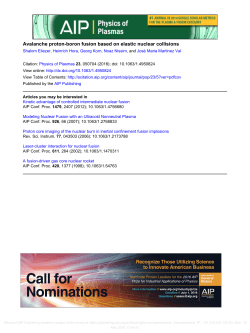 Avalanche proton-boron fusion based on elastic nuclear collisions