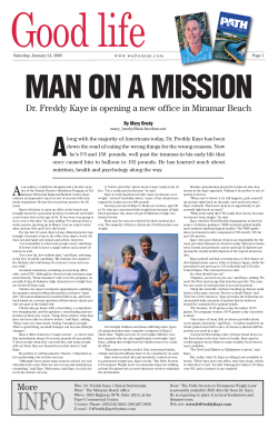 read article - Dr. Freddy Kaye
