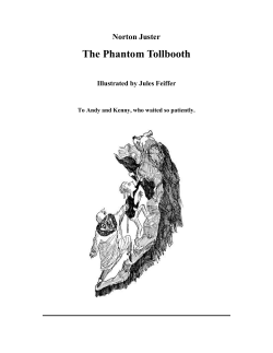 The Phantom Tollbooth