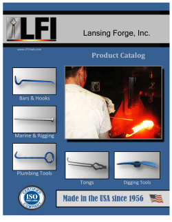 Lansing Forge, Inc. Made in the USA since 1956