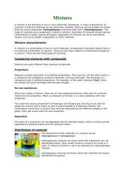 Mixtures - Edmonds