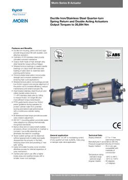 Ductile Iron/Stainless Steel Quarter