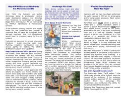 Help Ensure Hydrant Accessibility